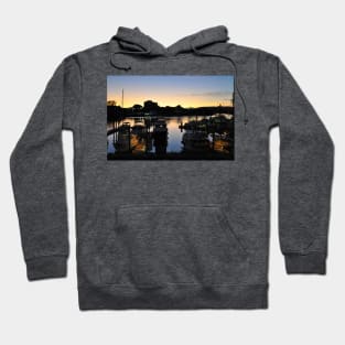 Dusk and the Boats Hoodie